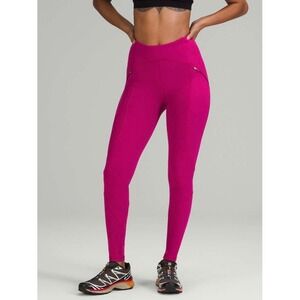 Lululemon Rain Repellent High-Rise Running Tight 28" Size 10 $138 Retail